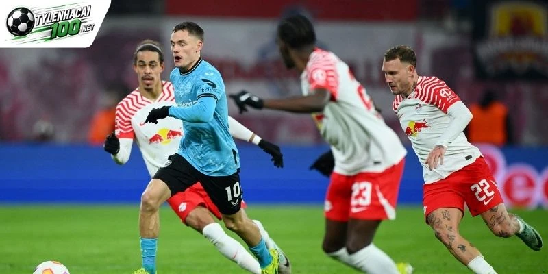 Toàn cảnh trận Leverkusen vs RB Leipzig